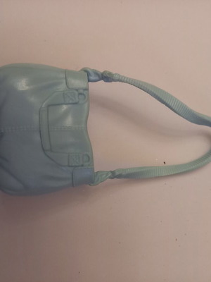 Barbie Doll Babysitter Skipper Blue Shoulder Diaper Bag Purse Satchel