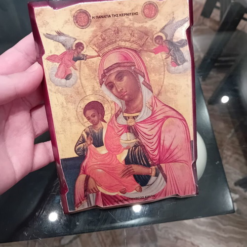 Icon of Panagia Kernitsis in like new condition