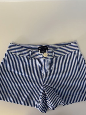Ralph Lauren kids striped blue white shorts like new, age 7