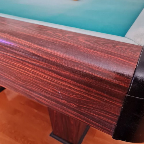 French Billiard Table heated, like new, 2.80 x 1.50 m