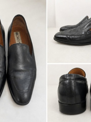 Exit women's leather loafers used, size 39, black