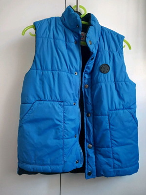 Joyce kids sleeveless vest like new, blue, size 140 cm