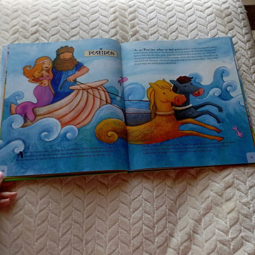 The 12 Gods of Olympus book like new, English