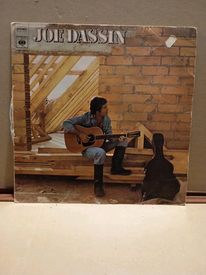 Joe Dassin LP record used, blues, produced 1975