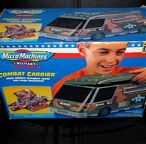 Micro Machines Military Combat Carrier Van Playset