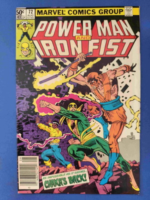 Power Man and Iron Fist 72 comic book used, English