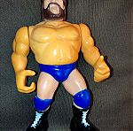  Figura Vintage Wrestling 90'S Wwf Wwe Hasbro 1991 - Jim Dugan Azul Trunks (11x7 cm)