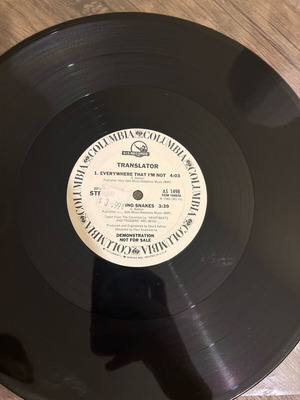 Translator vinyl used, rock, 1982 USA edition