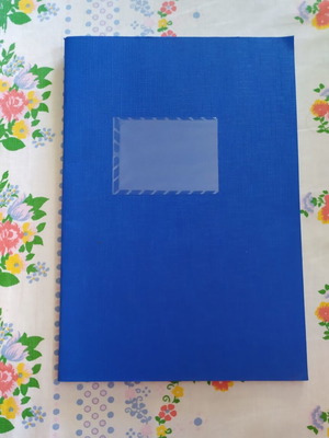 Notebooks pack of 7 assorted, spiral and flat sheets