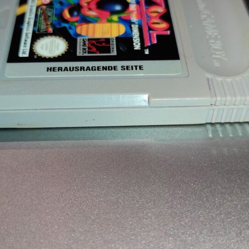 Nintendo Game Boy Zool Ninja of the "Nth" Dimension used with case