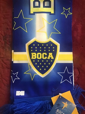 Boca Juniors scarf new, authentic