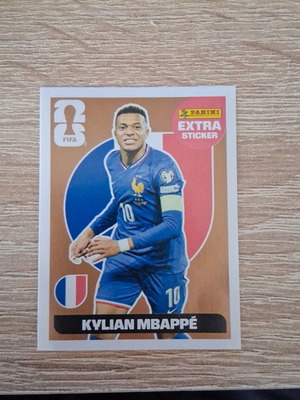Panini WC Bronze Extra Sticker Mbappe Card new