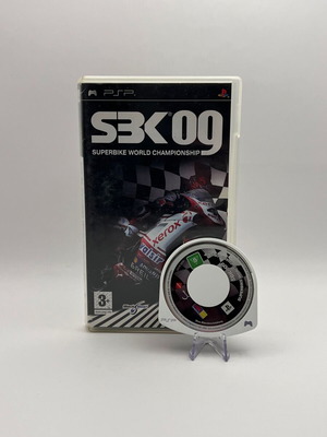 SBK: Superbike World Championship 09 PSP game used, with manual