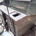 Deli Display Fridge used, without cooling pump