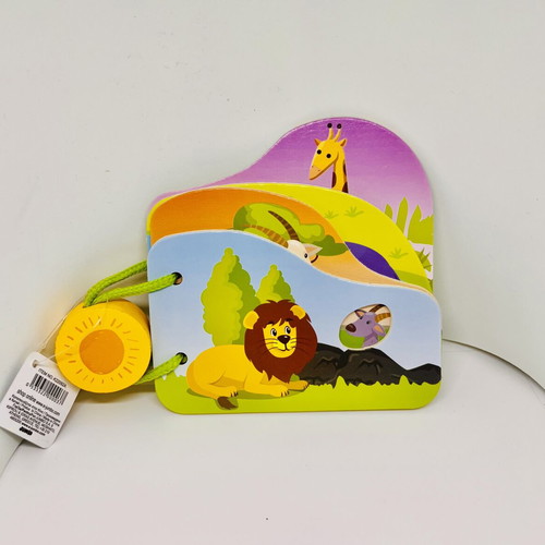 Preschool Educational Jumbo Books Animals 12x12cm new