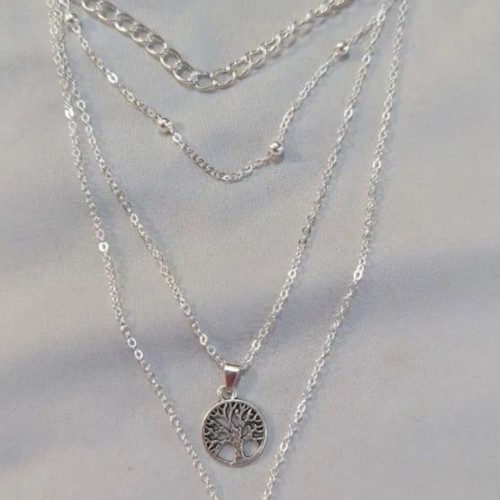Multi-layer necklace used, excellent condition