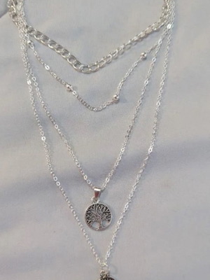 Multi-layer necklace used, excellent condition