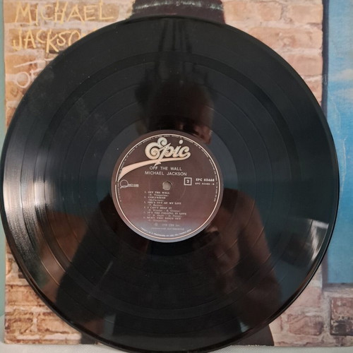 Michael Jackson vinyl record used