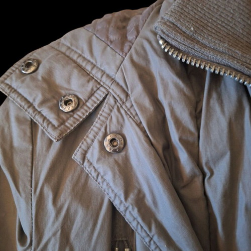 Zara Basic women's jacket small gray like new with hood