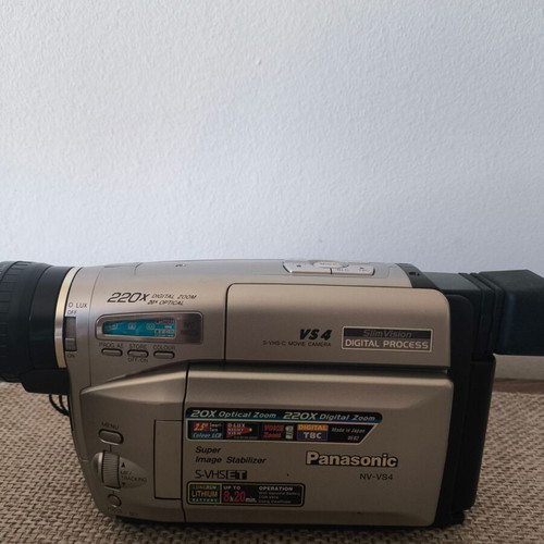 Panasonic video camera like new with all accessories and manual