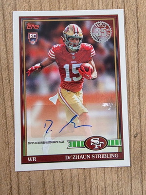 De'Zhaun Stribling RC 2026 Topps Flagship San Francisco 35th autograph
