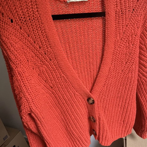 Esprit cardigan orange size S used, very good condition