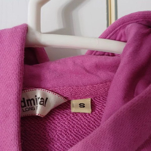 Admiral pink hoodie size S like new