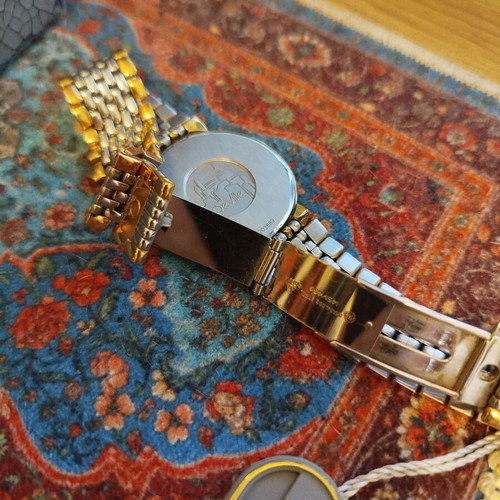 Omega De Ville Quartz Vintage watch like new, Cal. 1378, two-tone