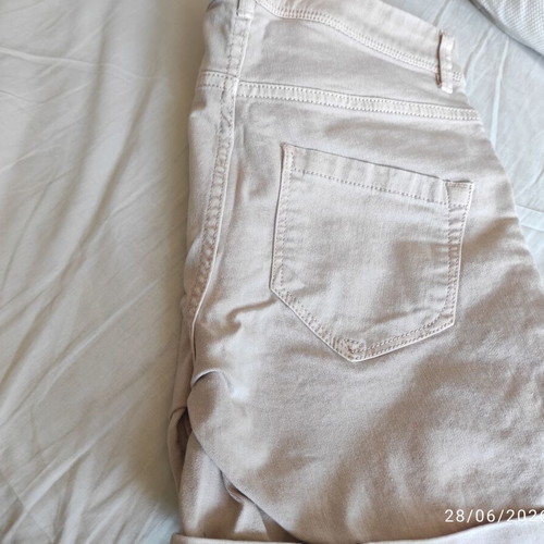 ICHI bermudas new, size S, blue and beige, pack of 2