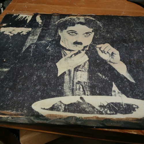 Wooden painting new 30x40