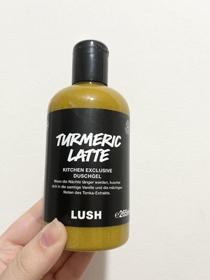 Lush Turmeric Latte αφρόλουτρο καινούργιο και αχρησιμοποίητο