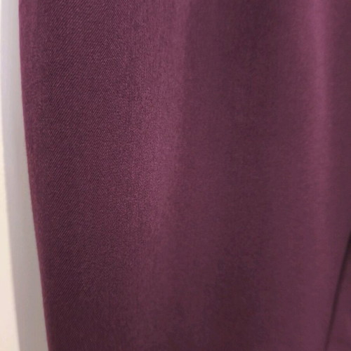Plus Size S Pants new, crepe purple eggplant color