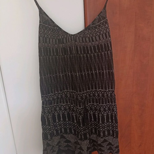 H&M one-piece shorts like new, black and white, size Medium