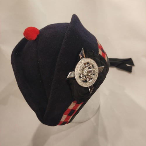 Gleengarry cap of Scotland used with Scottish unit emblem