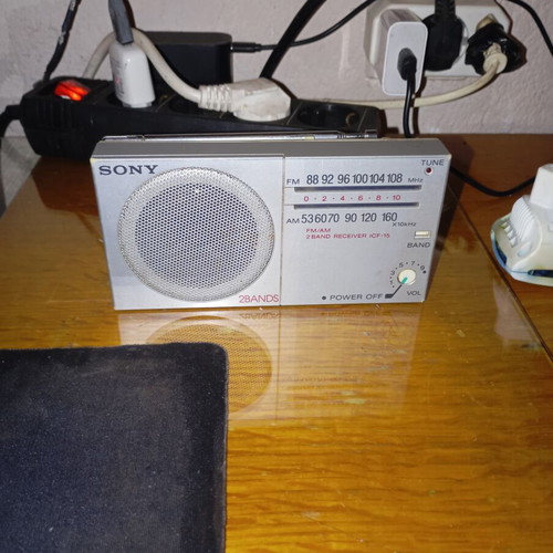 Sony portable radio used, vintage model