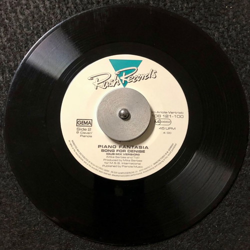 Piano Fantasia Song For Denise 7" Single used, pop
