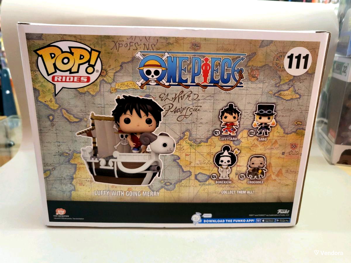 Funko Pop! Rides One Piece Luffy With Going Merry 2022 NYCC