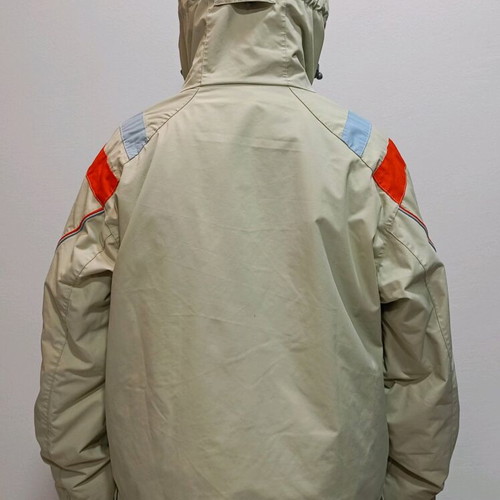 Trespass kids winter jacket like new, size L, beige and orange
