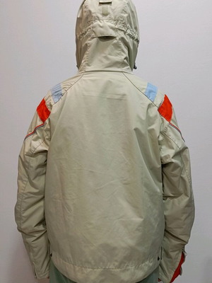 Trespass kids winter jacket like new, size L, beige and orange