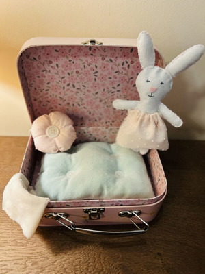 Handmade Bunny Toy Set with Little Dutch Box