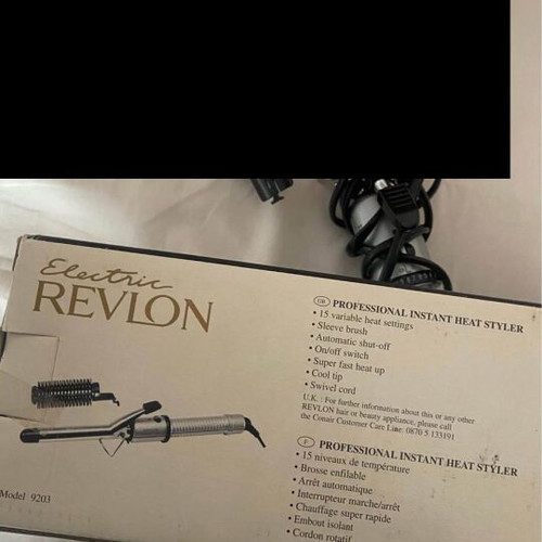Revlon straightener and curling iron new