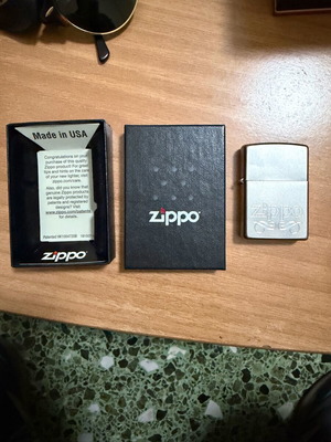 Zippo αναπτήρας επαναγεμιζόμενος κλασικός σαν καινούργιος με κουτί