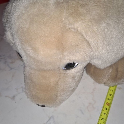 Plush dog large, like new