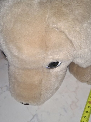 Plush dog large, like new