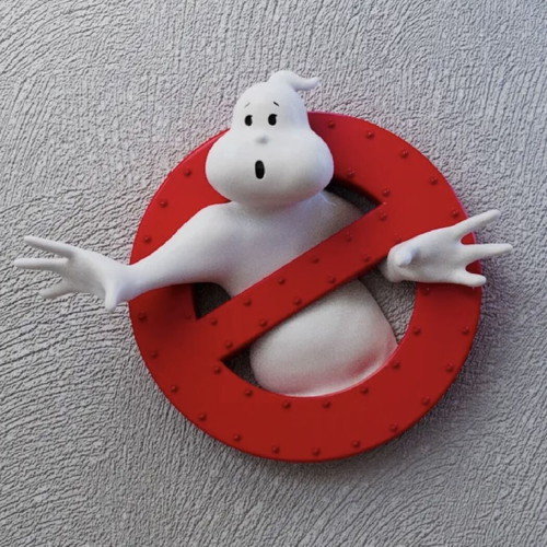 Ghostbusters 3D Wall Art New Handmade Decoration