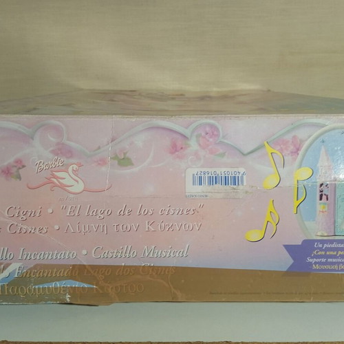 Barbie Fairy Tale Castle Swan Lake used