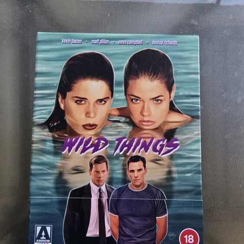 Wild Things 1998 Blu-Ray Deluxe Edition like new, adventure crime thriller