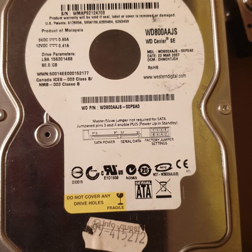 Western Digital WD Blue 500GB SATA Desktop Hard Drive