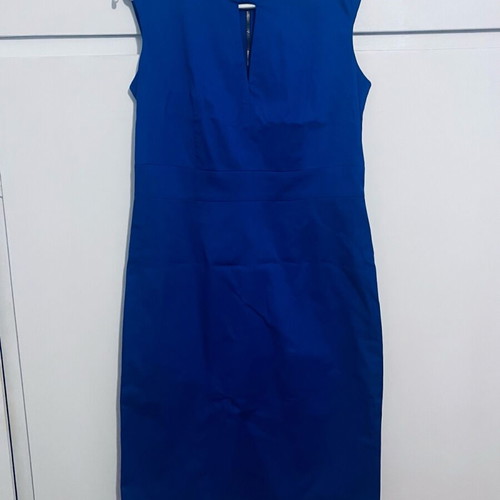 Anonima blue midi dress size Large like new