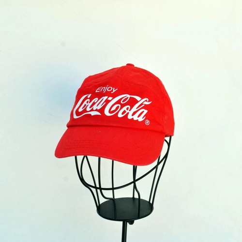 Vintage Coca Cola hat like new, cotton, one size